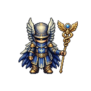 Hermes Agent winged messenger mascot